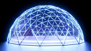 3D Dome light model