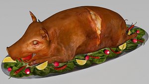3D pig roast
