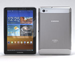 samsung p6800 galaxy tab 3d model