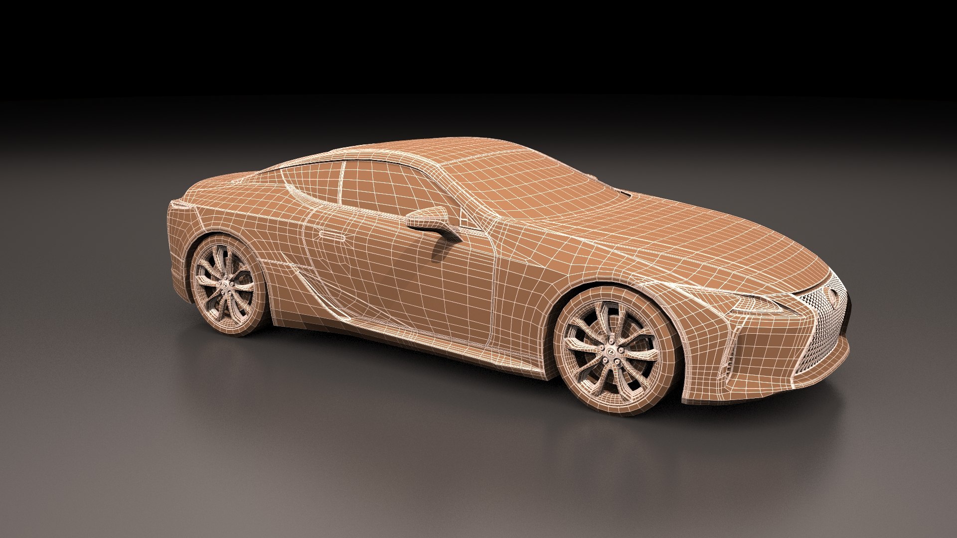 3D Model Lexus Lc 500 - TurboSquid 1152598