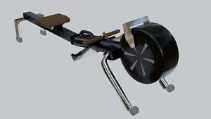 Rowing machine OBJ and BLEND