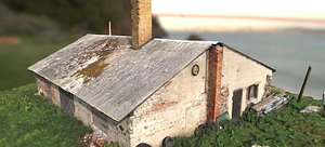 3D Forgotten Countryside House model