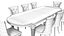 Longhi Layton Marioni Table &amp; Chair