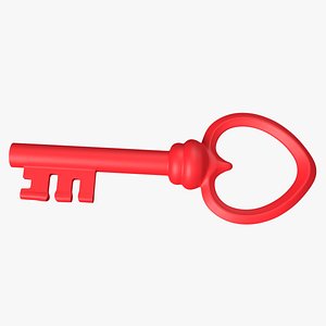 3D model Old Key