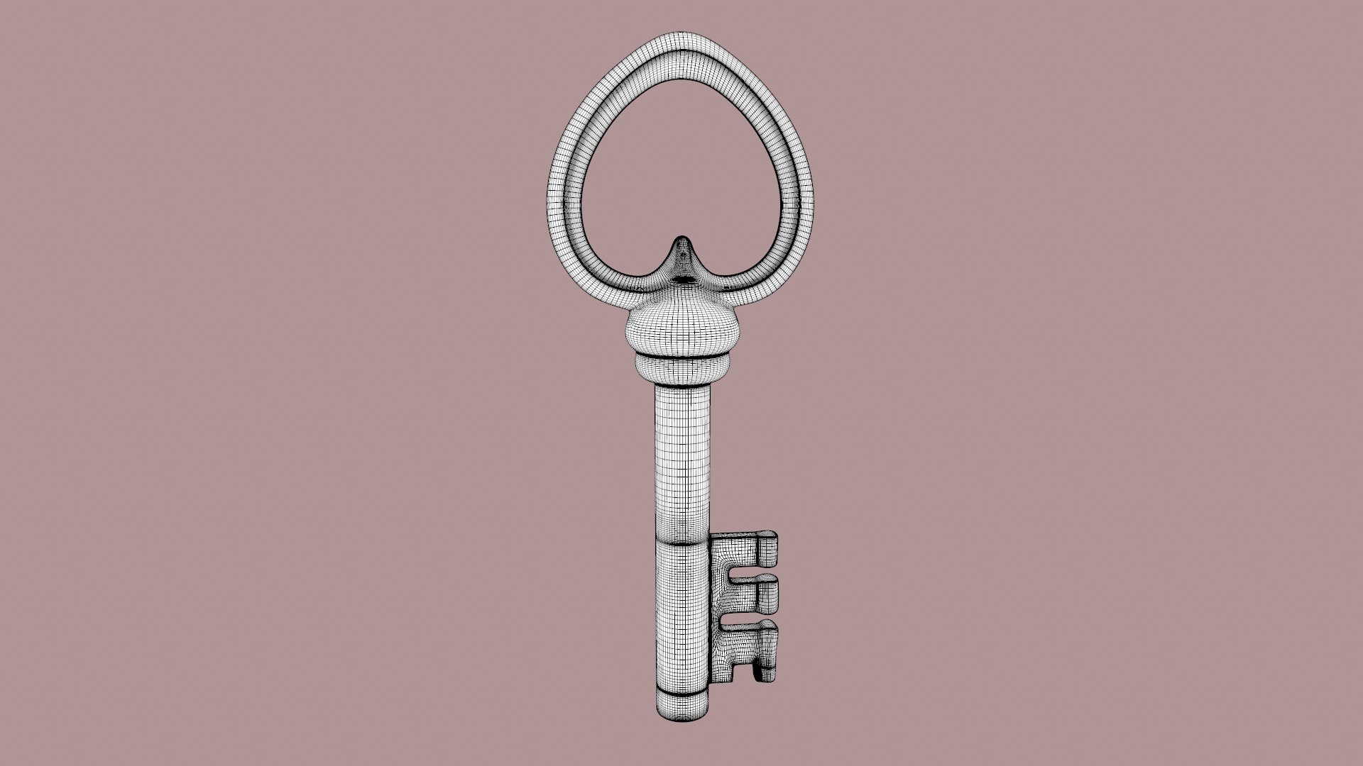 3D Model Old Key - TurboSquid 1968212