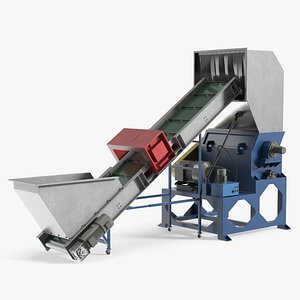 Shredder With Conveyor