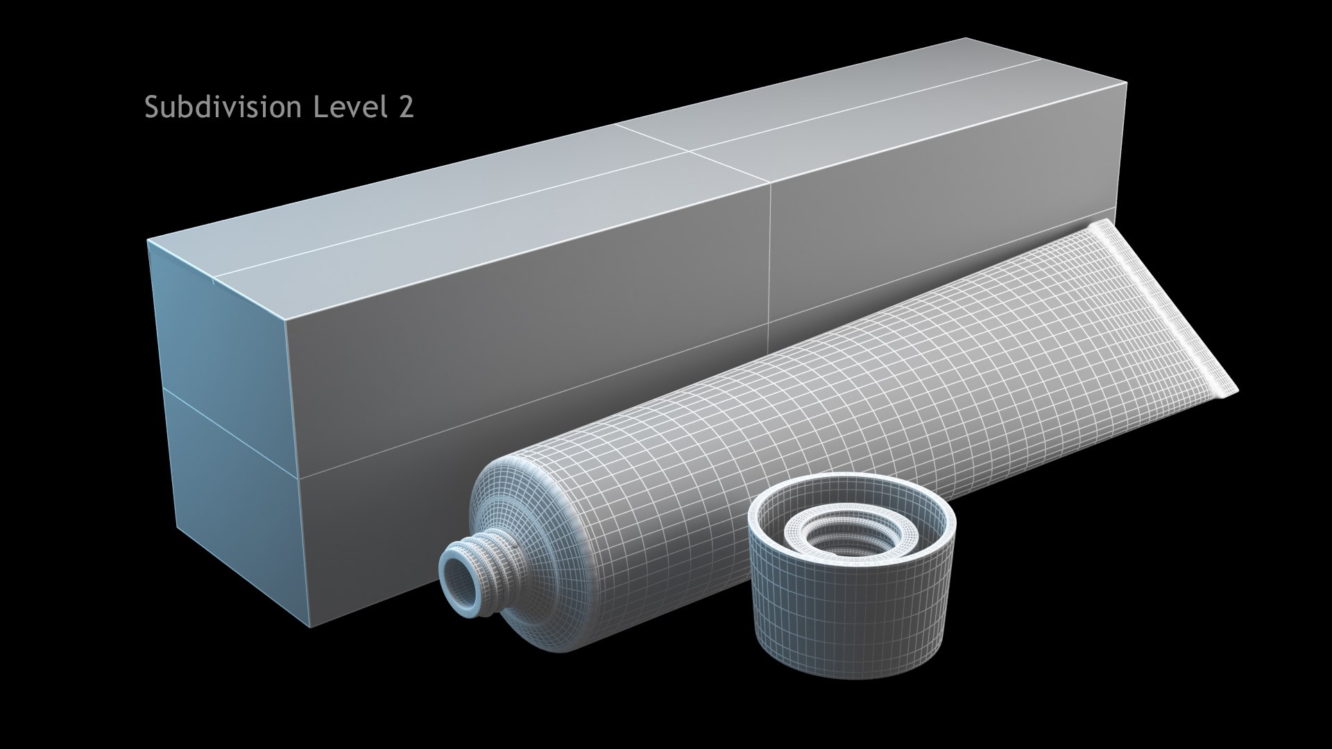 3D Toothpaste Box - TurboSquid 1546377