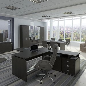 3ds max office design