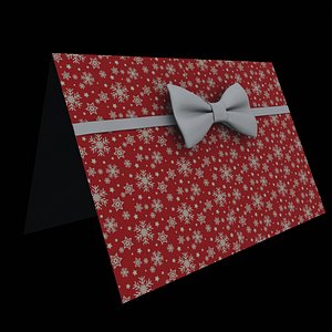 Gift Packaging-Christmas Gift Card Holder-PBR