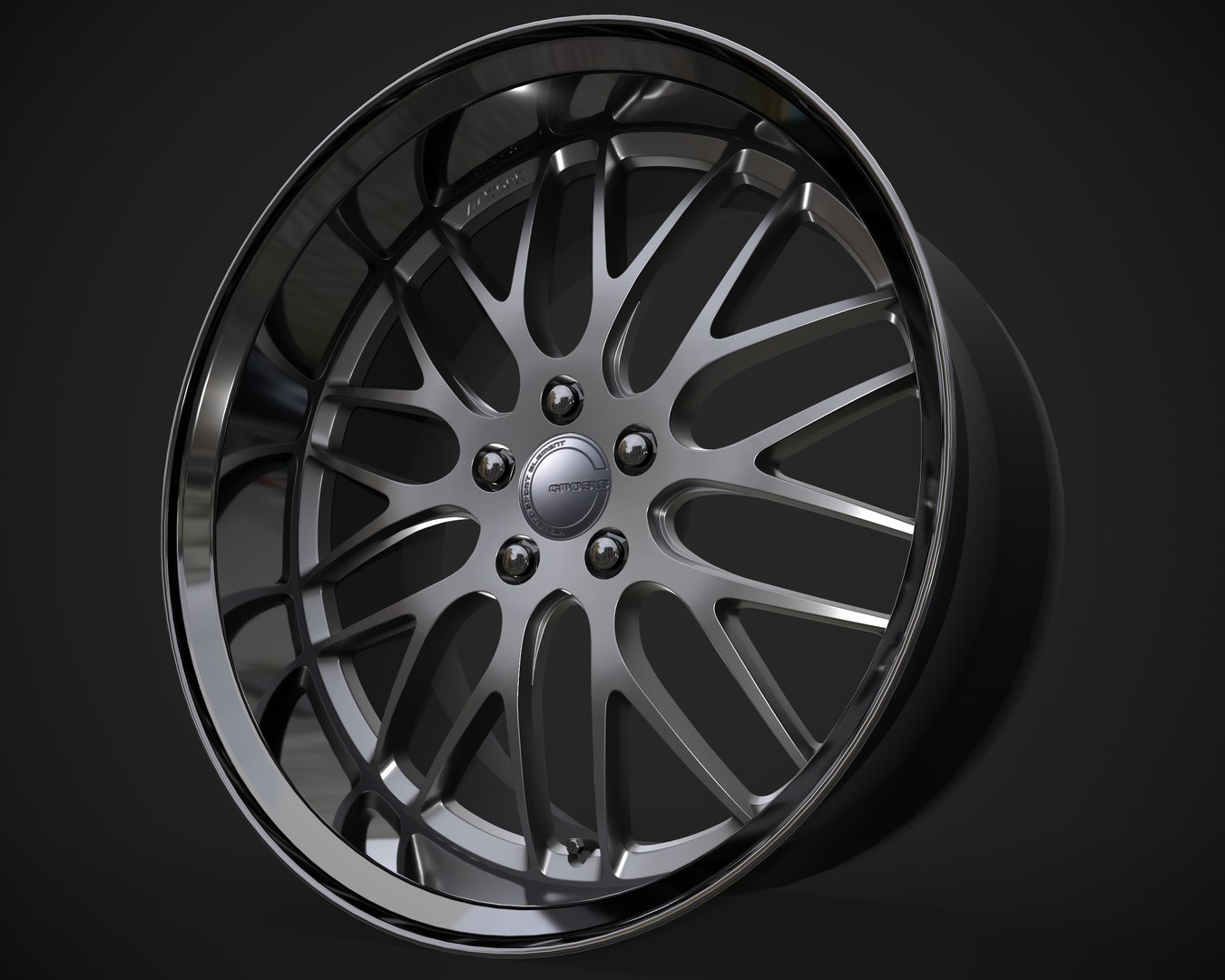3D Rim Gnosis Work Wheels Model TurboSquid 1535033
