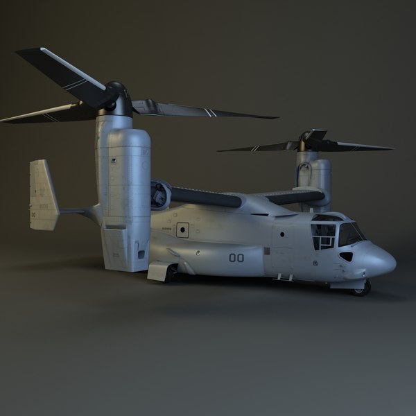 3d model of mv-22 osprey