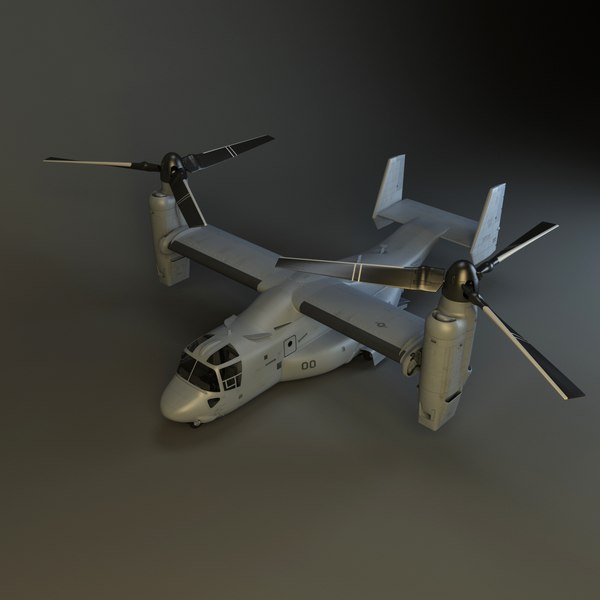 3d model of mv-22 osprey