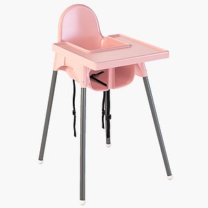 IKEA Antilop High Chair 3D