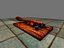 3d model old knife switch