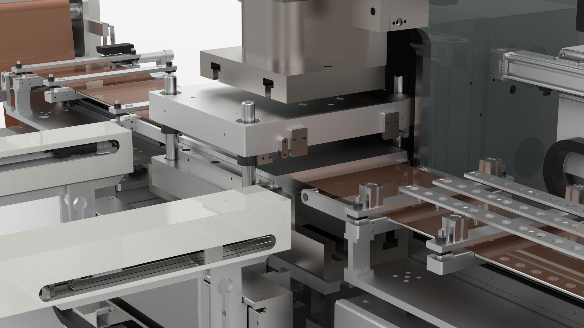 Automatic Film Punching And Cutting Machine 3D Model - TurboSquid 1935802