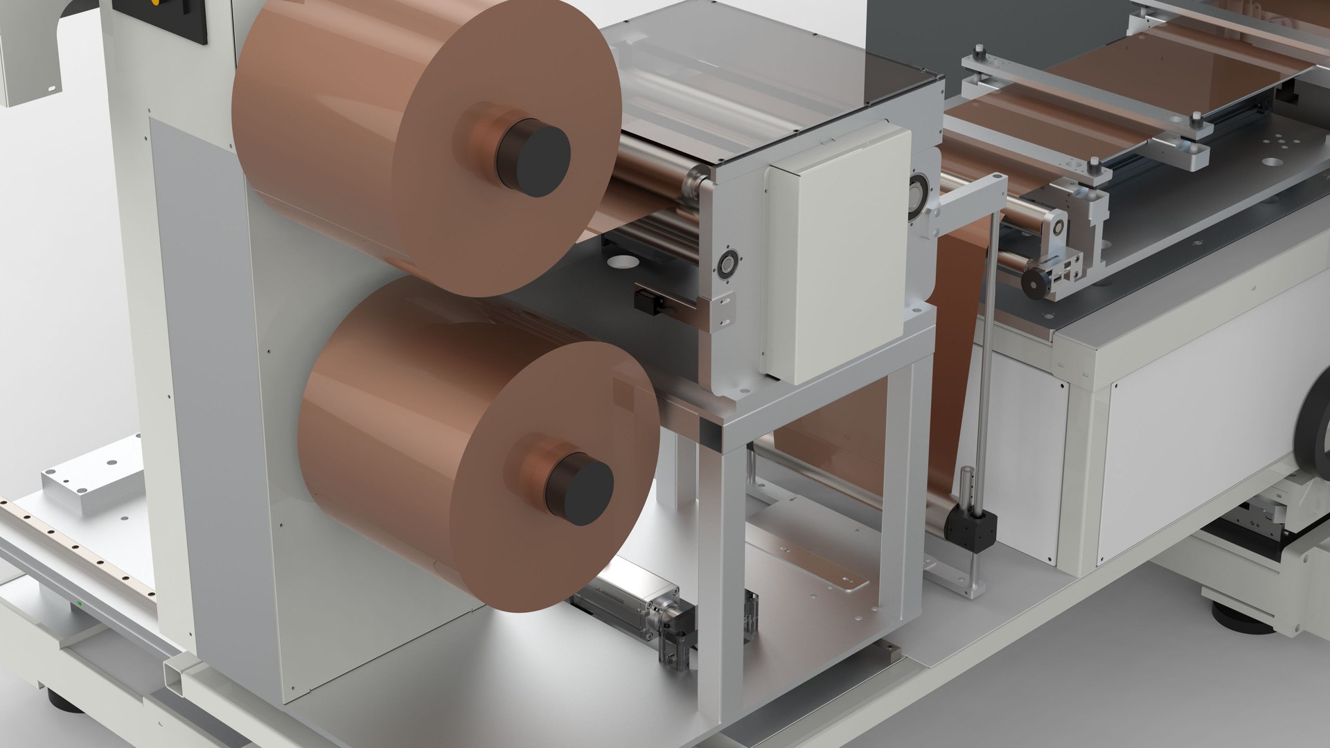 Automatic Film Punching And Cutting Machine 3D Model - TurboSquid 1935802