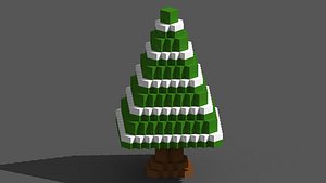 3D voxel tree model