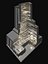 Factory tower in cutaway section 25i06