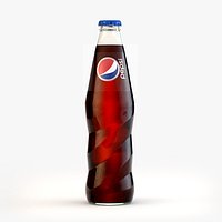 Pepsi Bottle Glass Twist-Off Cap