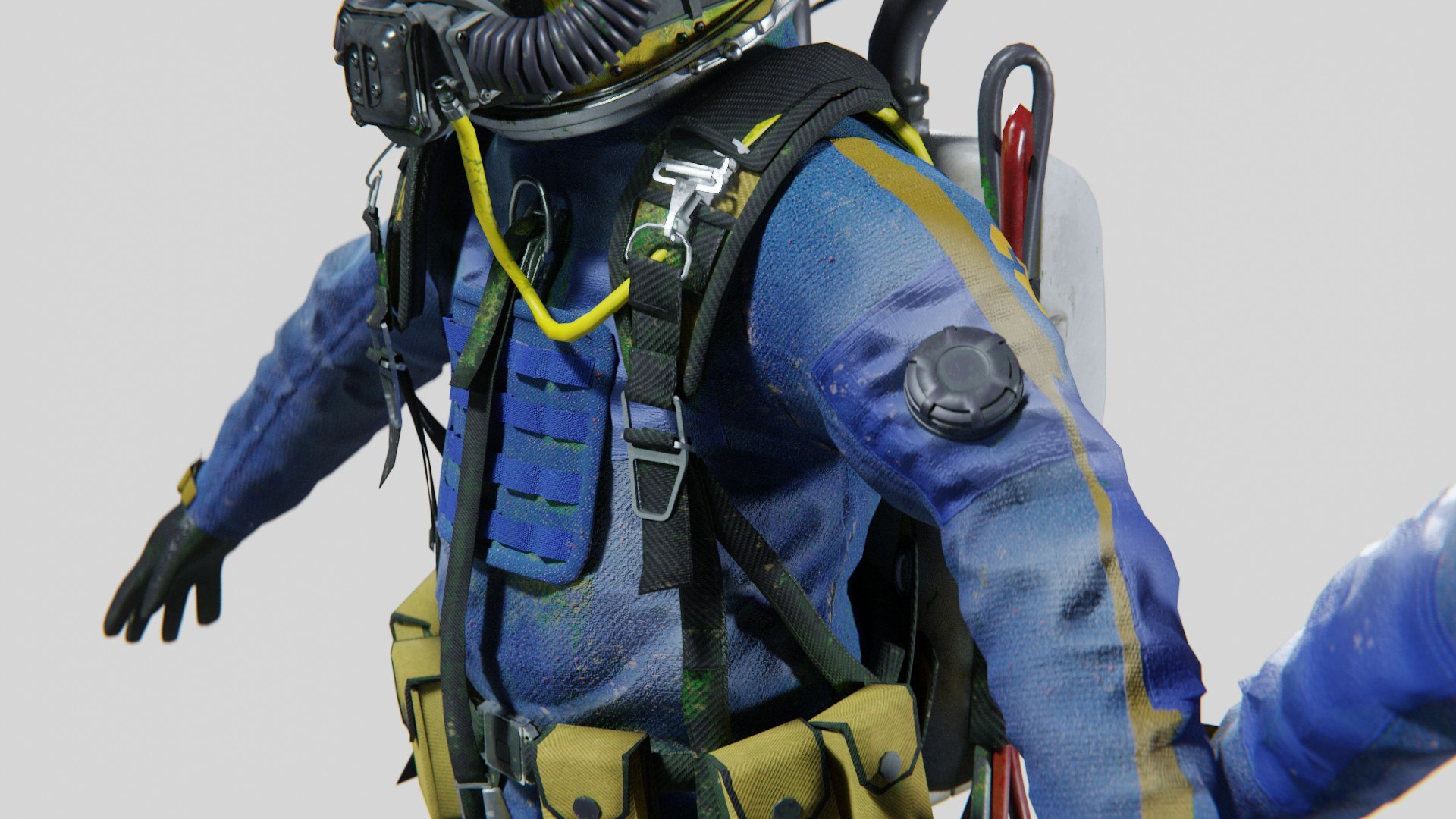 Modern Deep Sea Diving Suit 3D Model TurboSquid 2075083