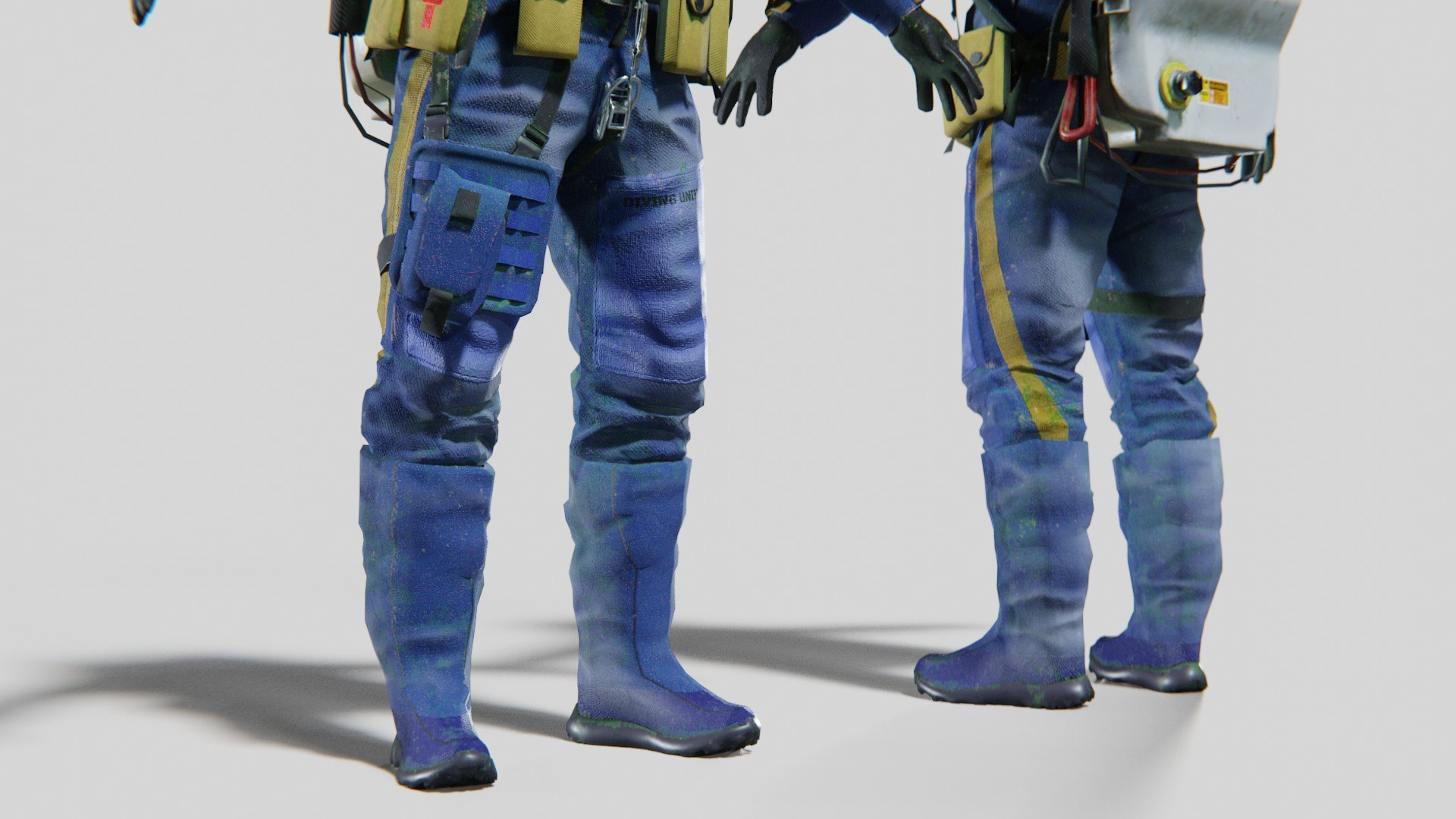 Modern Deep Sea Diving Suit 3D Model TurboSquid 2075083