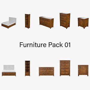 Furniture Pack 1 3D model