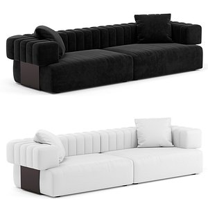 3D Fendi Truman sofa model