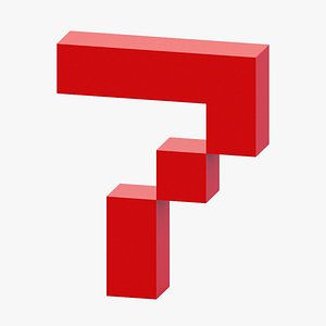 Voxel Number 7 3D model