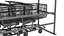 Shopping Cart Corral 3 With Carts 3D