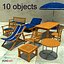 furniture armchair chair mawi 3d model