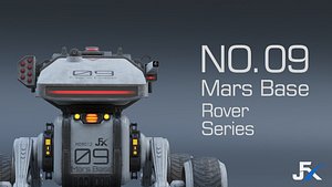 Pbr-Mars Rovers Series - Unmanned Exploration Vehicles 3D model