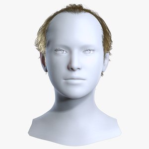Receding Hairline Male Haircut - Real-time Hair Cards model
