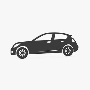Car Hatchback Silhouette