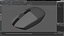 Mouse Bluetooth sem fio simples