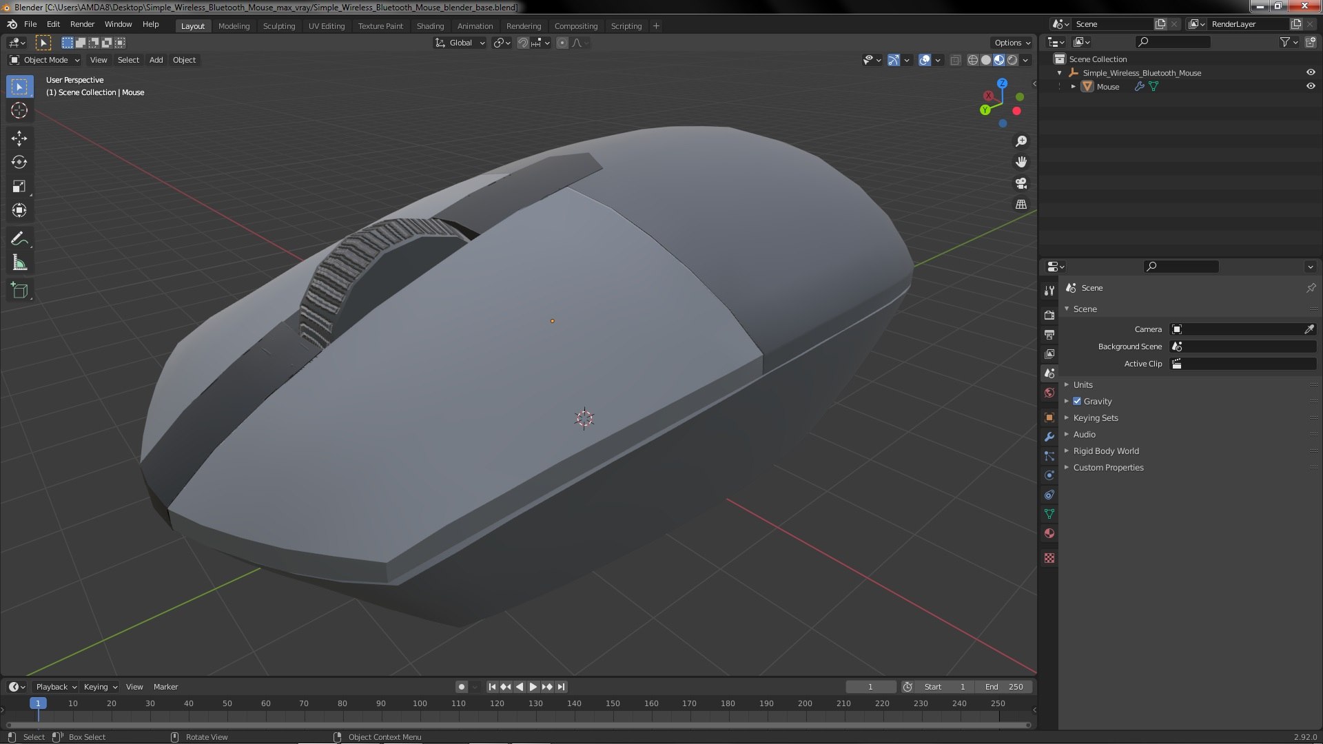 Simple Wireless Bluetooth Mouse 3D model https://p.turbosquid.com/ts-thumb/1w/U4G6ta/iR/simplewirelessbluetoothmouse3dsmodel020/jpg/1688837268/1920x1080/fit_q87/d832c48af9d6a3ce8040fdc48a40f0cf28236ca3/simplewirelessbluetoothmouse3dsmodel020.jpg