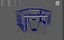 Pérgola con banco modelo 3D