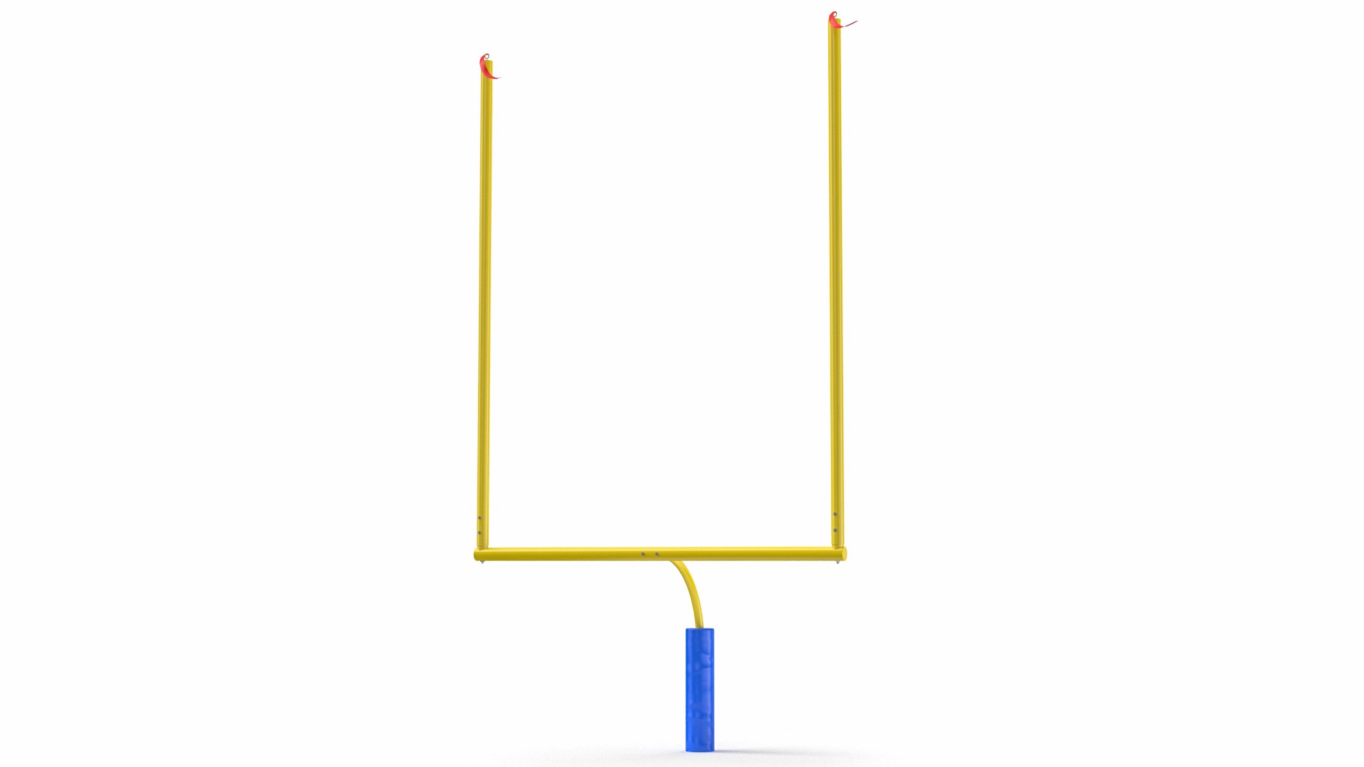 Football Uprights 01 3D TurboSquid 2057728