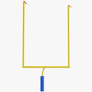 Football Uprights 3D Models for Download | TurboSquid