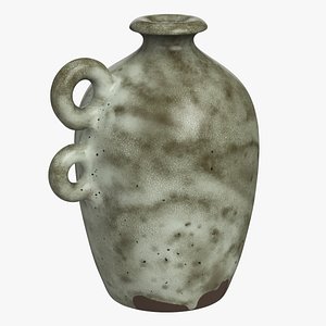Handmade Ceramic Bottle 3D model