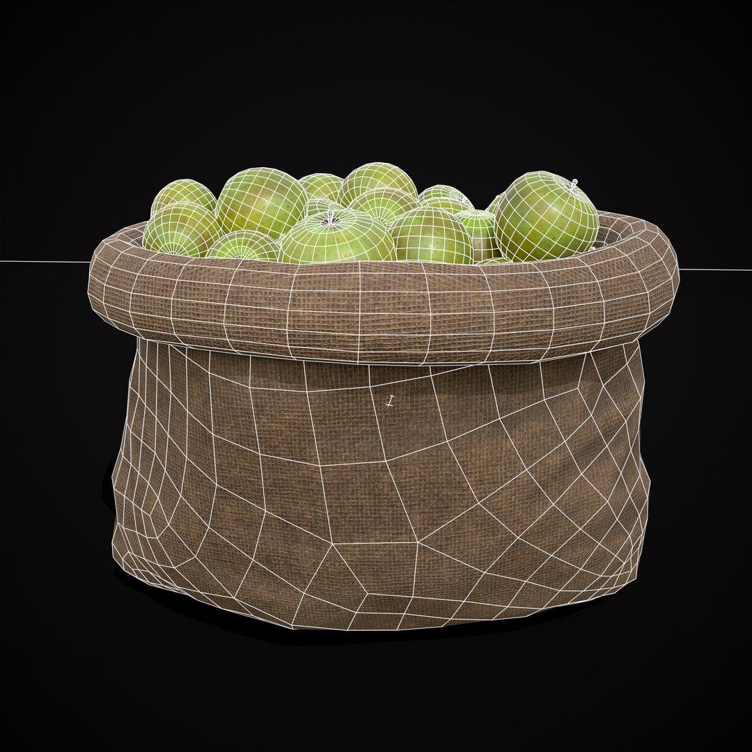 3D model Burlap Sacks of Green Apples https://p.turbosquid.com/ts-thumb/1w/fR76XD/9d/20/png/1714925597/1920x1080/fit_q87/7161ed21d43724f17019b75a4a2365a41dddf6b4/20.jpg