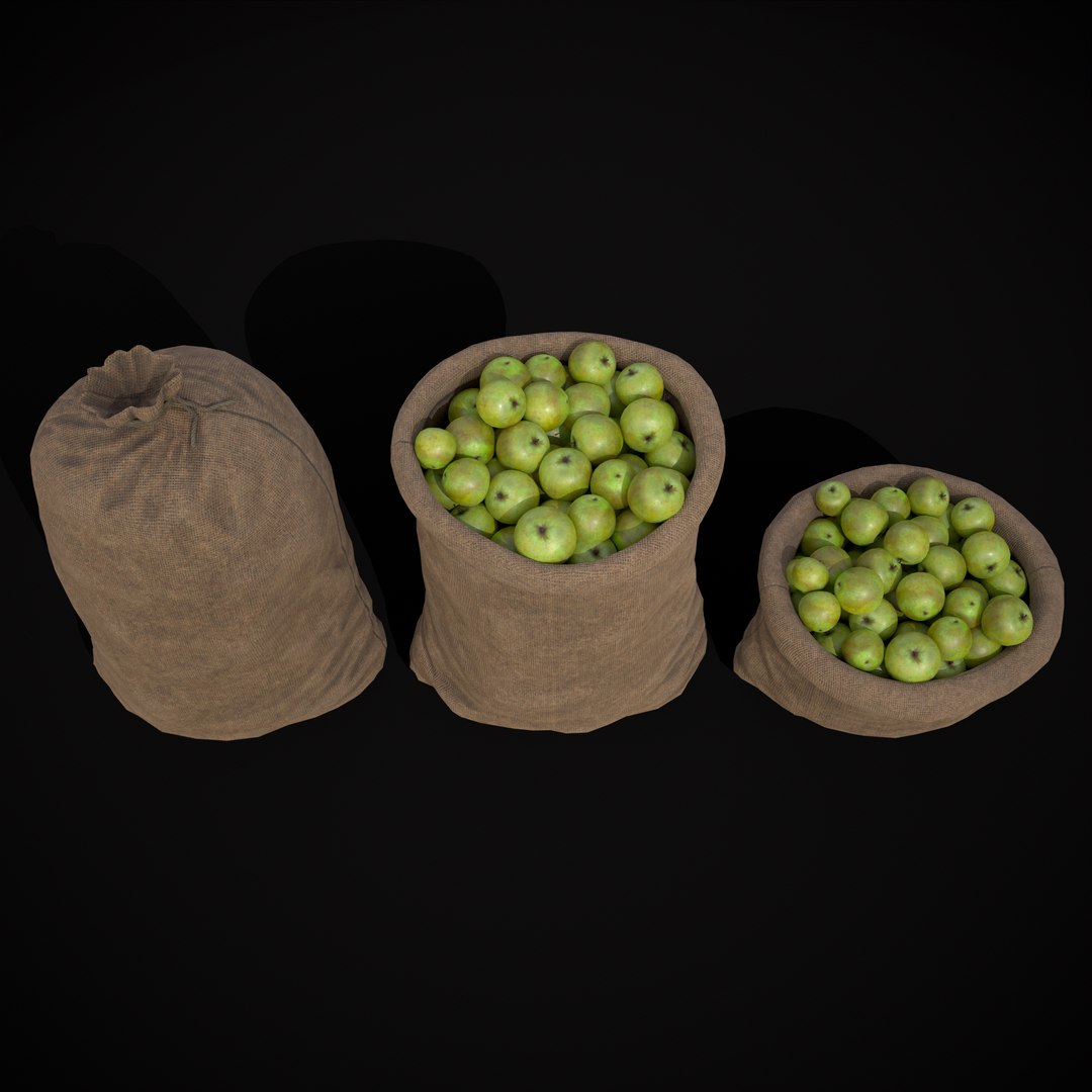 3D model Burlap Sacks of Green Apples https://p.turbosquid.com/ts-thumb/1w/fR76XD/S6/3/png/1714925537/1920x1080/fit_q87/f52158895afe9e366d2b5583198e0d931e8ea6e4/3.jpg