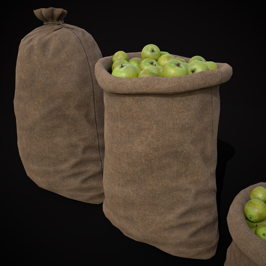 3D model Burlap Sacks of Green Apples https://p.turbosquid.com/ts-thumb/1w/fR76XD/mb/11/png/1714925602/1920x1080/fit_q87/4a9249719e6af89ca60669ae4d9f811c44983beb/11.jpg