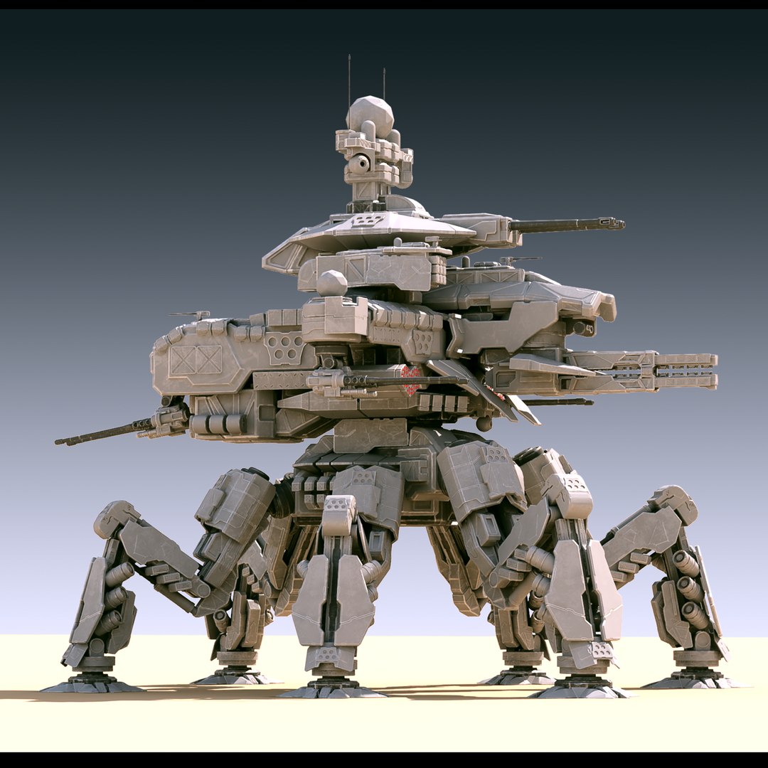 Mech Annihilator 3d Model