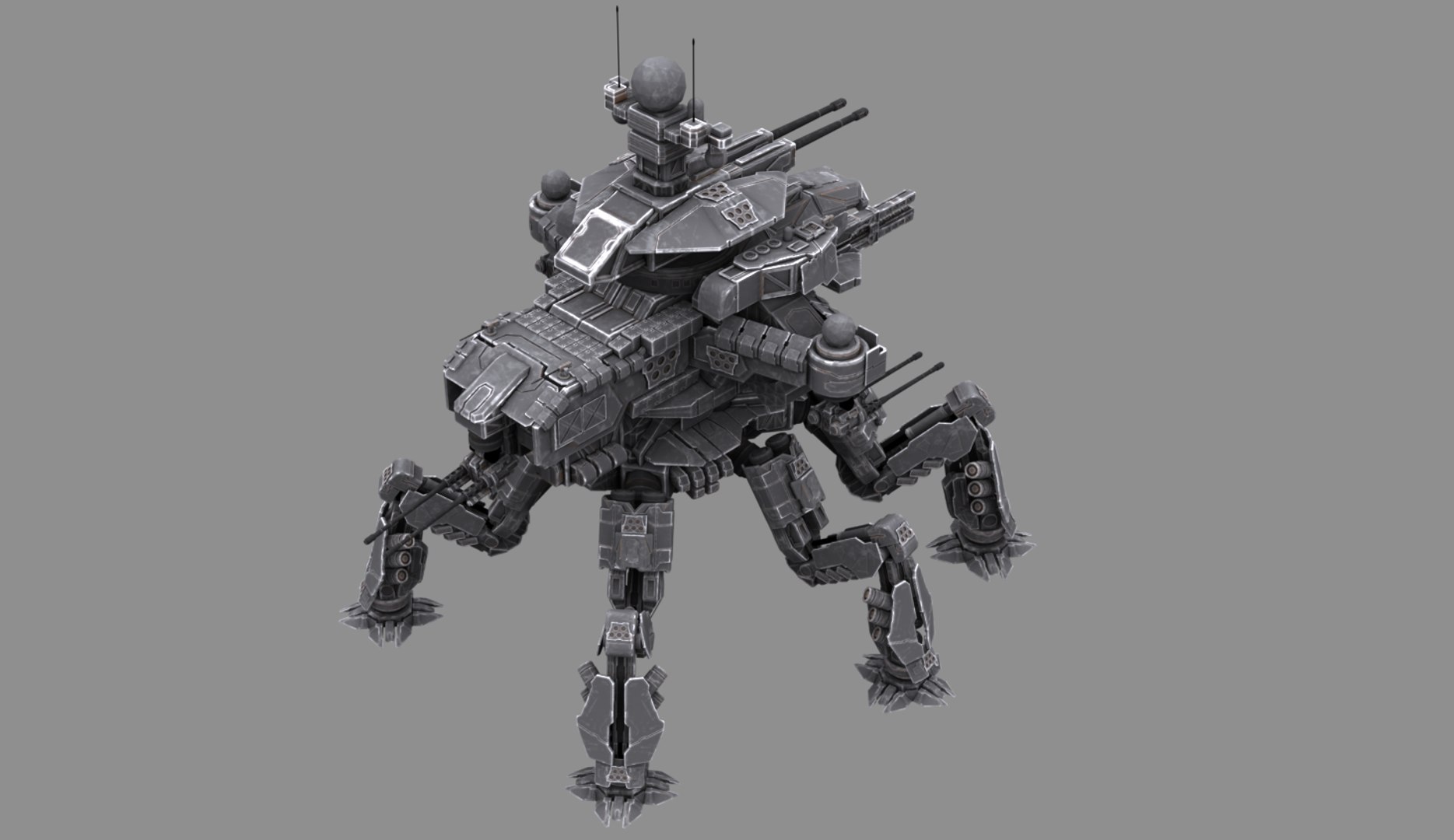 Mech Annihilator 3d Model