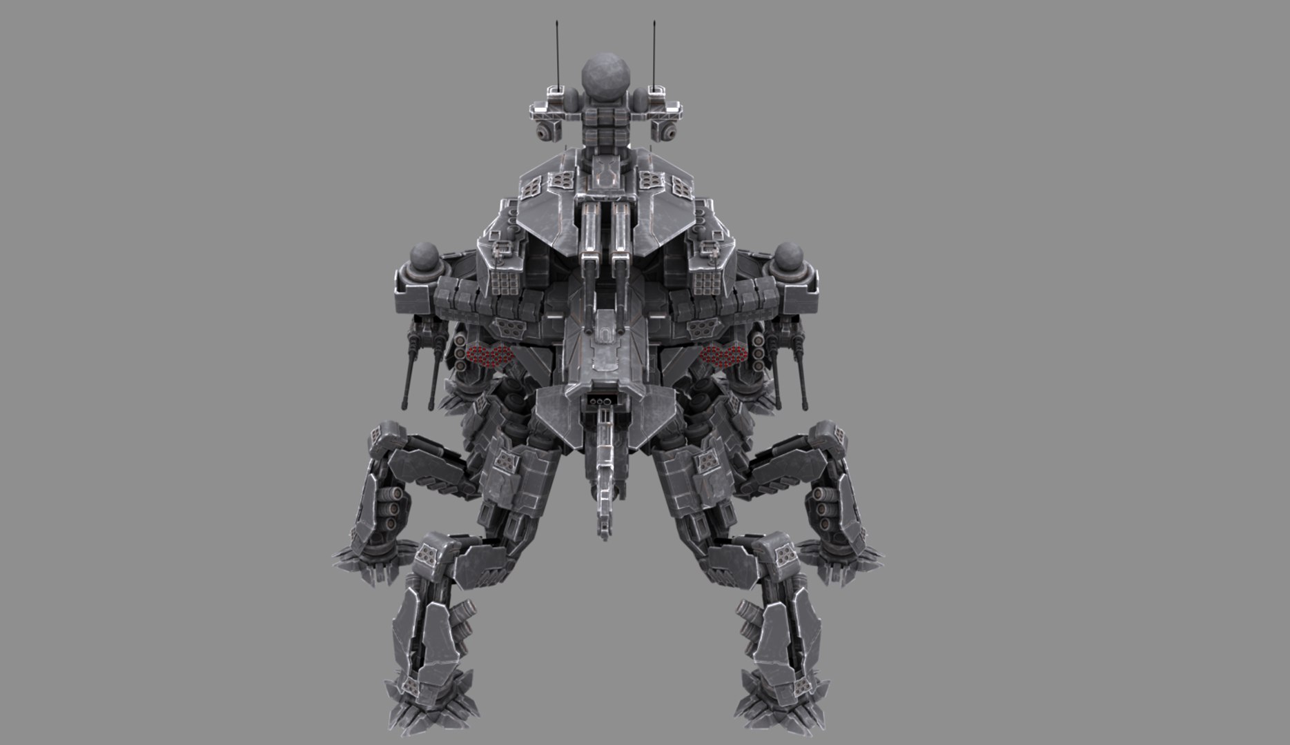 Mech Annihilator 3d Model