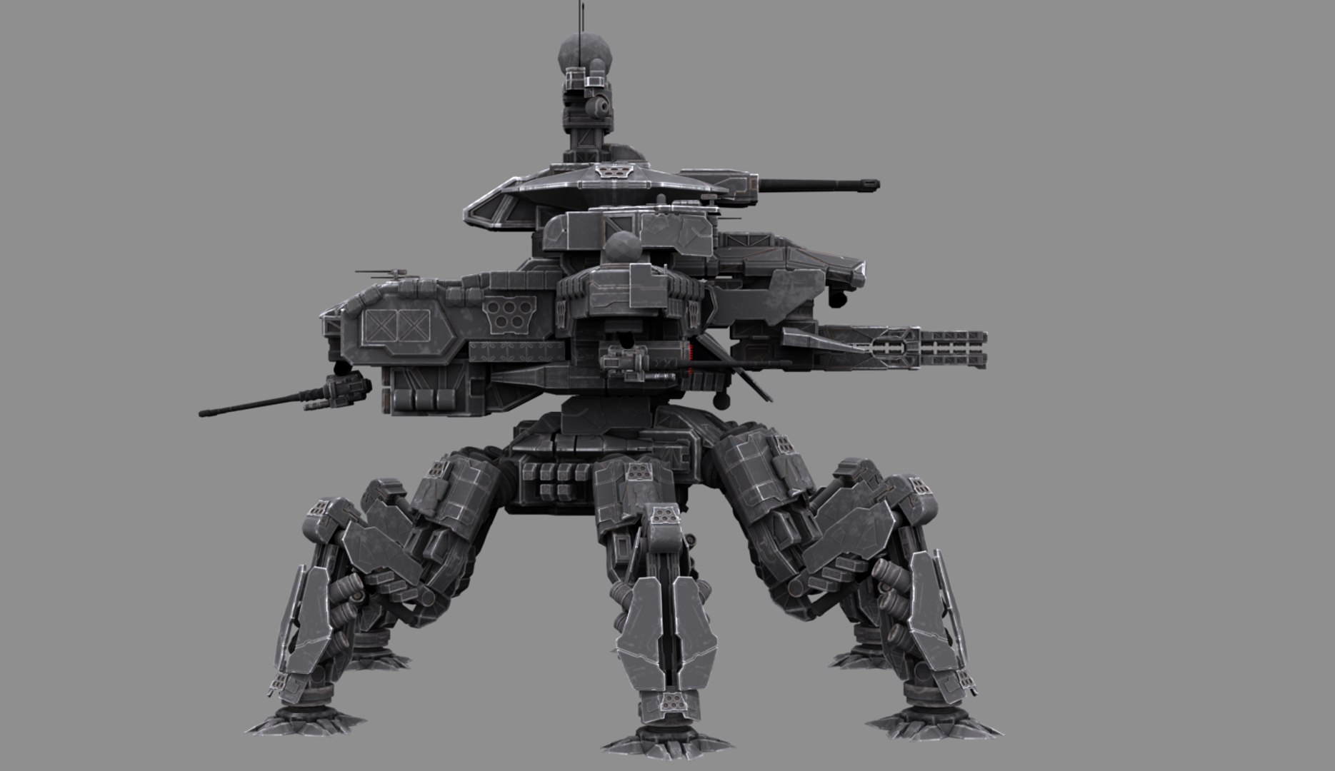 Mech Annihilator 3d Model