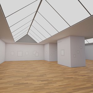 ART GALLERY ROOM 3D model