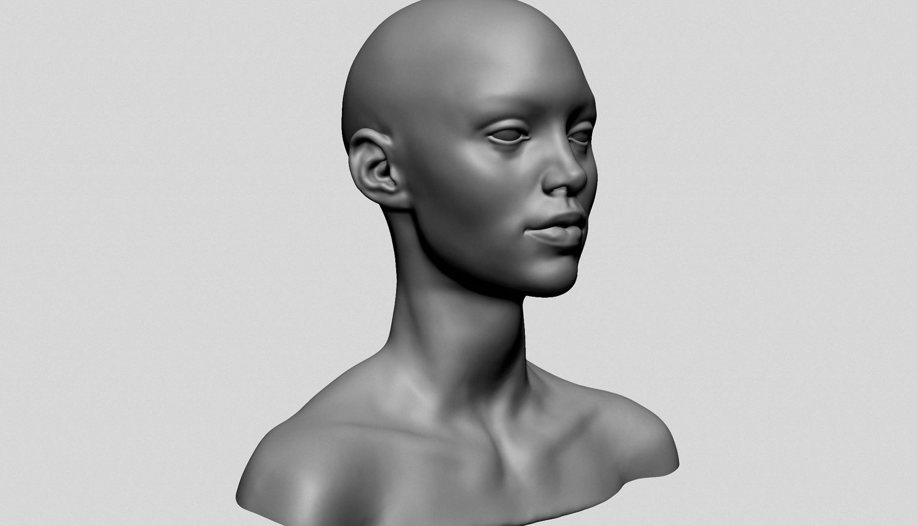 Лоб 5 см. 3d моделирование женская голова звезды. Женская голова референс. Женская голова УВРЖ. 3д модели головы жен.
