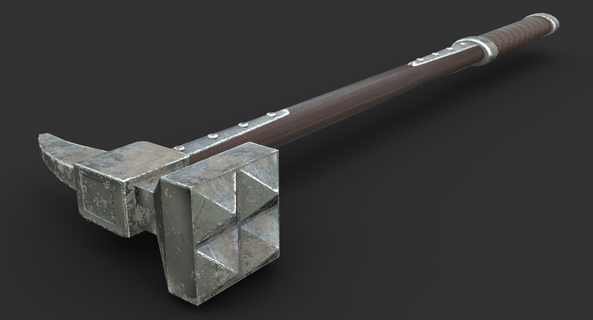 3d model battle hammer https://p.turbosquid.com/ts-thumb/1w/r0vB77/JTVOCbLe/image0001/png/1484139059/1920x1080/fit_q87/65f4f92df8d0054a70bcbc83353dc7e7d0bf9e0e/image0001.jpg