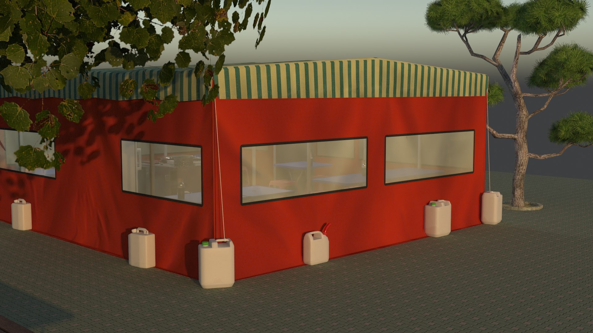 Pojangmacha Full PBR 3D model https://p.turbosquid.com/ts-thumb/1w/tFp2Q7/Ee/0render_0019/jpg/1754927191/1920x1080/fit_q87/6c5dea2c55865ac4cac854d944817f78cf5e4ff2/0render_0019.jpg